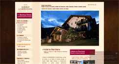 Desktop Screenshot of albergomeridiana.it